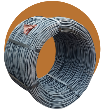 M.S ROUND IN COIL